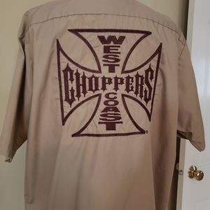 Mens West Coast Choppers cotton shirt